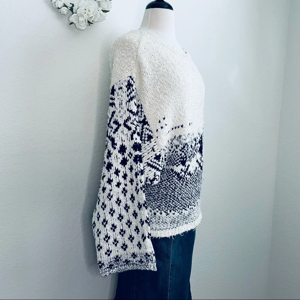 Free People Scoop Neck  Sweater